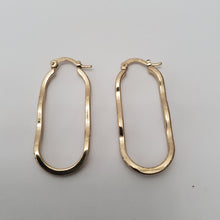 Load image into Gallery viewer, 18K ITALIAN GOLD PLATED HOOP EARRINGS