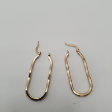 Load image into Gallery viewer, 18K ITALIAN GOLD PLATED HOOP EARRINGS