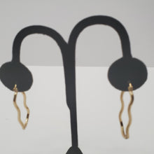 Load image into Gallery viewer, 18K ITALIAN GOLD PLATED HOOP EARRINGS