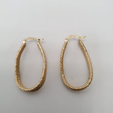 Load image into Gallery viewer, 18K ITALIAN GOLD PLATED HOOP EARRINGS