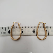 Load image into Gallery viewer, 18K ITALIAN GOLD PLATED HOOP EARRINGS