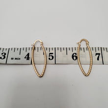 Load image into Gallery viewer, 18K ITALIAN GOLD PLATED HOOP EARRINGS