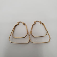 Load image into Gallery viewer, 18K ITALIAN GOLD PLATED HOOP EARRINGS