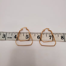 Load image into Gallery viewer, 18K ITALIAN GOLD PLATED HOOP EARRINGS