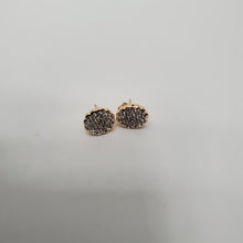 Load image into Gallery viewer, 18K ITALIAN GOLD PLATED CZ STUD  EARRINGS