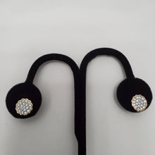 Load image into Gallery viewer, 18K ITALIAN GOLD PLATED CZ STUD  EARRINGS