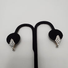 Load image into Gallery viewer, 18K ITALIAN GOLD PLATED CZ EARRINGS