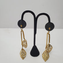 Load image into Gallery viewer, 18K ITALIAN GOLD PLATED DROP/DANGLING EARRINGS