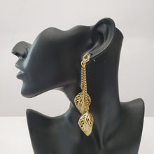 Load image into Gallery viewer, 18K ITALIAN GOLD PLATED DROP/DANGLING EARRINGS