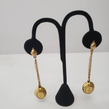 Load image into Gallery viewer, Copy of 18K ITALIAN GOLD PLATED DROP/DANGLING EARRINGS