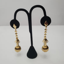 Load image into Gallery viewer, 18K ITALIAN GOLD PLATED DROP/DANGLING EARRINGS