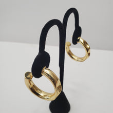 Load image into Gallery viewer, 18K GOLD PLATED CURVED EARRINGS