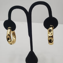 Load image into Gallery viewer, 18K GOLD PLATED CURVED EARRINGS