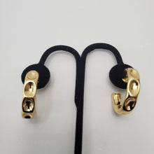 Load image into Gallery viewer, 18K GOLD PLATED CURVED EARRINGS