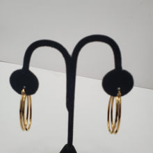 Load image into Gallery viewer, 18K GOLD PLATED HOOP EARRINGS