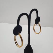 Load image into Gallery viewer, 18K GOLD PLATED HOOP EARRINGS