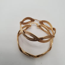 Load image into Gallery viewer, 18K GOLD PLATED HOOP EARRINGS