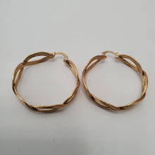 Load image into Gallery viewer, 18K GOLD PLATED HOOP EARRINGS
