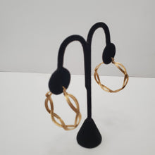 Load image into Gallery viewer, 18K GOLD PLATED HOOP EARRINGS