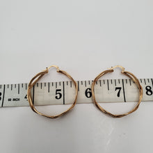 Load image into Gallery viewer, 18K GOLD PLATED HOOP EARRINGS