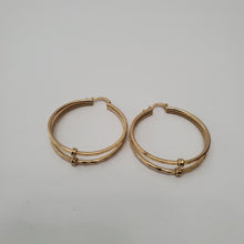 Load image into Gallery viewer, 18K GOLD PLATED HOOP EARRINGS