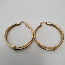 Load image into Gallery viewer, 18K GOLD PLATED HOOP EARRINGS