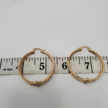 Load image into Gallery viewer, 18K GOLD PLATED HOOP EARRINGS