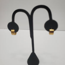Load image into Gallery viewer, 18K GOLD PLATED HUGGIE HOOP EARRINGS