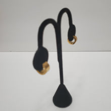 Load image into Gallery viewer, 18K GOLD PLATED HUGGIE HOOP EARRINGS