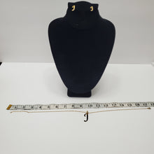Load image into Gallery viewer, 18K GOLD PLATED ALPHABET J EARRING AND PENDANT SET