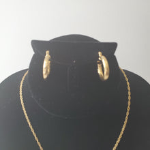 Load image into Gallery viewer, 18K GOLD PLATED TWISTED SMALL HOOP SET