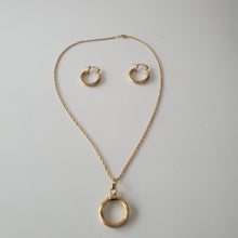 Load image into Gallery viewer, 18K GOLD PLATED TWISTED SMALL HOOP SET