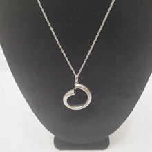 Load image into Gallery viewer, 18K WHITE GOLD PLATED EARRING, NECKLACE & PENDANT SET