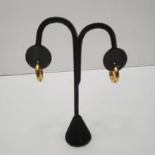 Load image into Gallery viewer, 18K GOLD PLATED STAINLESS STEEL HOOP EARRINGS