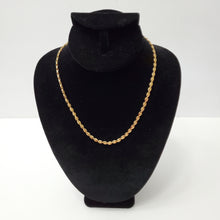 Load image into Gallery viewer, 18K GOLD PLATED ITALIAN BEADED NECKLACE