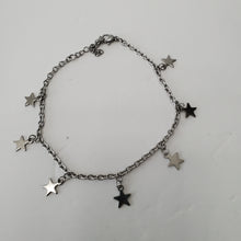 Load image into Gallery viewer, STAINLESS STEEL SLIVER STAR ANKLET