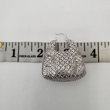 Load image into Gallery viewer, 18K WHITE GOLD PLATED CHUNKY HOOP EARRINGS