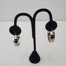Load image into Gallery viewer, SLIVER STAINLESS STEEL SMALL HOOP EARRINGS