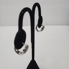 Load image into Gallery viewer, 18K WHITE GOLD PLATED CZ CLIP EARRINGS