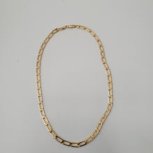 Load image into Gallery viewer, 18K GOLD PLATED ANCHOR LINK CHAIN NECKLACE AND BRACELET