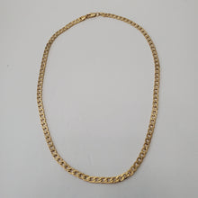 Load image into Gallery viewer, 18K ITALIAN GOLD PLATED CURB NECKLACE