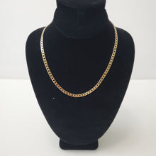 Load image into Gallery viewer, 18K ITALIAN GOLD PLATED CURB NECKLACE