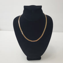 Load image into Gallery viewer, 18K ITALIAN GOLD PLATED CURB NECKLACE