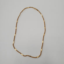 Load image into Gallery viewer, 18K ITALIAN GOLD PLATED PANZER CHAIN NECKLACE