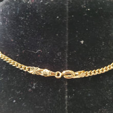 Load image into Gallery viewer, 18K ITALIAN GOLD PLATED PANZER CHAIN NECKLACE