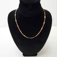 Load image into Gallery viewer, 18K ITALIAN GOLD PLATED PANZER CHAIN NECKLACE