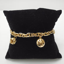Load image into Gallery viewer, 18K ITALIAN GOLD PLATED CHARM BRACELET