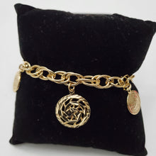 Load image into Gallery viewer, 18K ITALIAN GOLD PLATED CHARM BRACELET