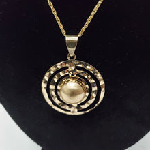 Load image into Gallery viewer, 18K ITALIAN GOLD PLATED DROP EARRING , PENDANT & NECKLACE SET