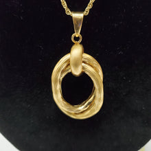 Load image into Gallery viewer, 18K ITALIAN GOLD PLATED EARRING , PENDANT & NECKLACE SET